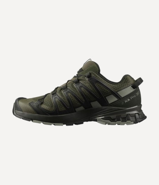 Кроссовки XA PRO 3D v8 (RU 45.5 UK 11.5 USm 12 СМ 29.5; grape leaf/peat/shadow)